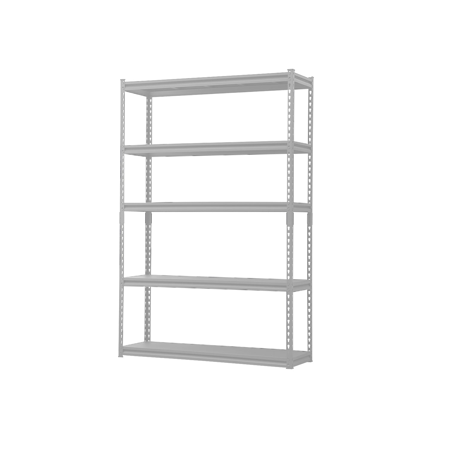 ESTANTE METALICO 5 REPISAS ACERO GRIS 183x150x45cm