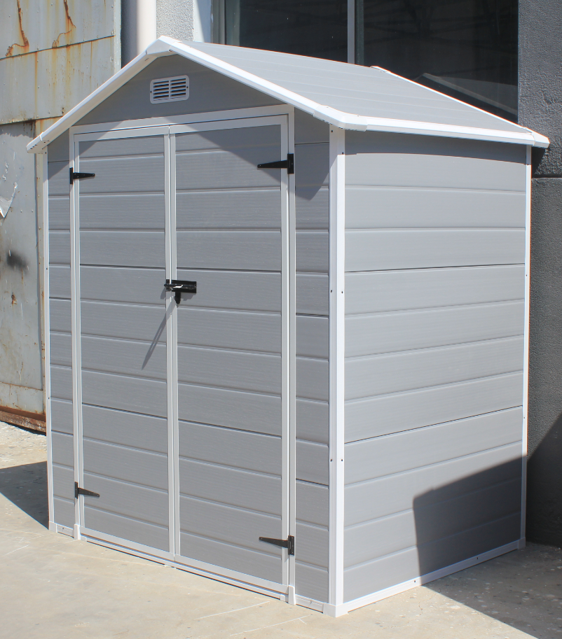 DEPOSITO PLÁSTICO JARDÍN GRIS 1.86 m2