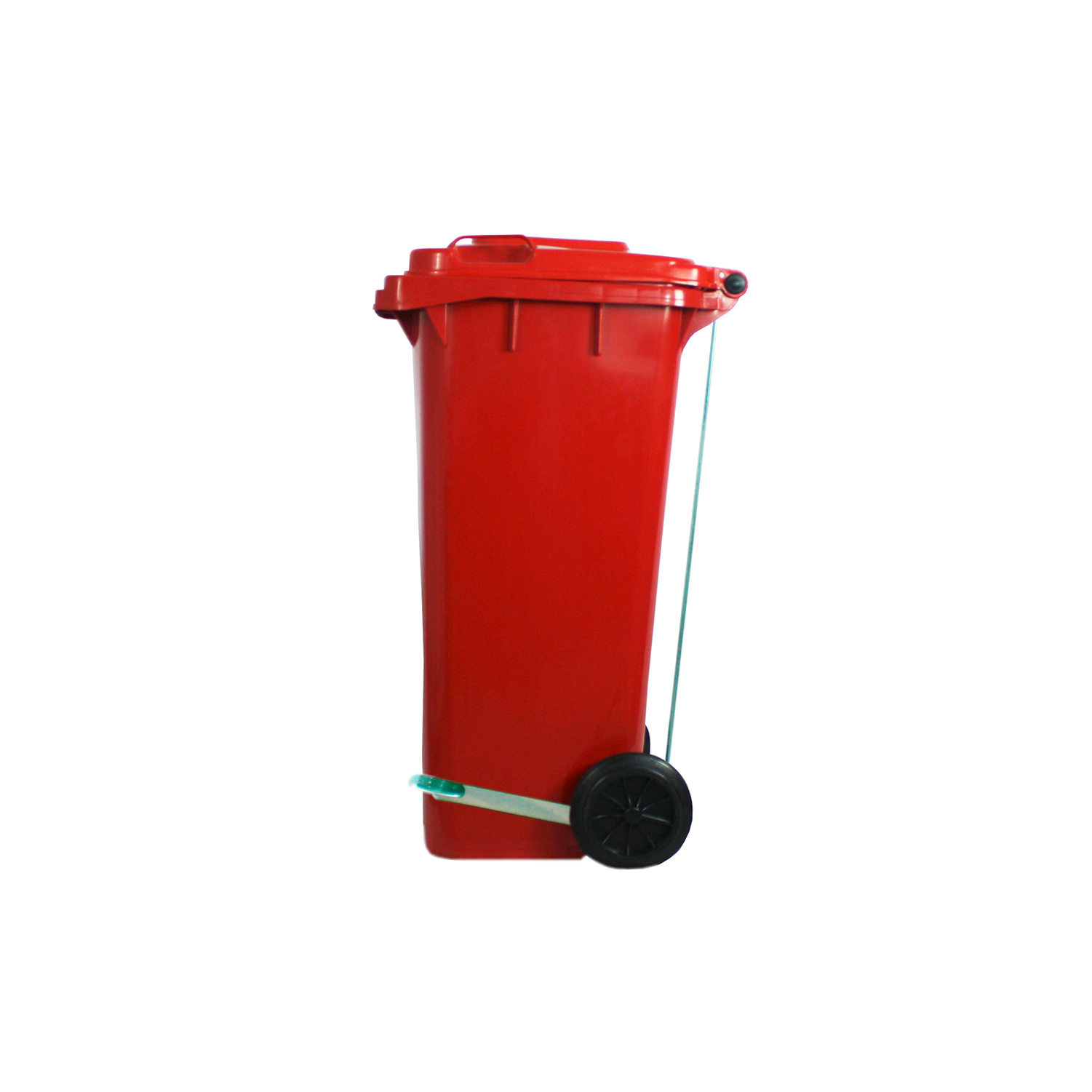 CONTENEDOR BASURA BASURERO 120 LTS COLORES CON PEDAL