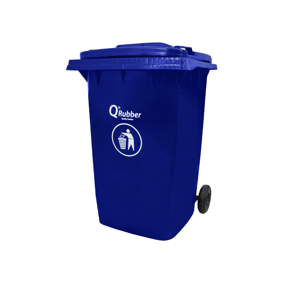 CONTENEDOR BASURA BASURERO 360 LTS COLORES