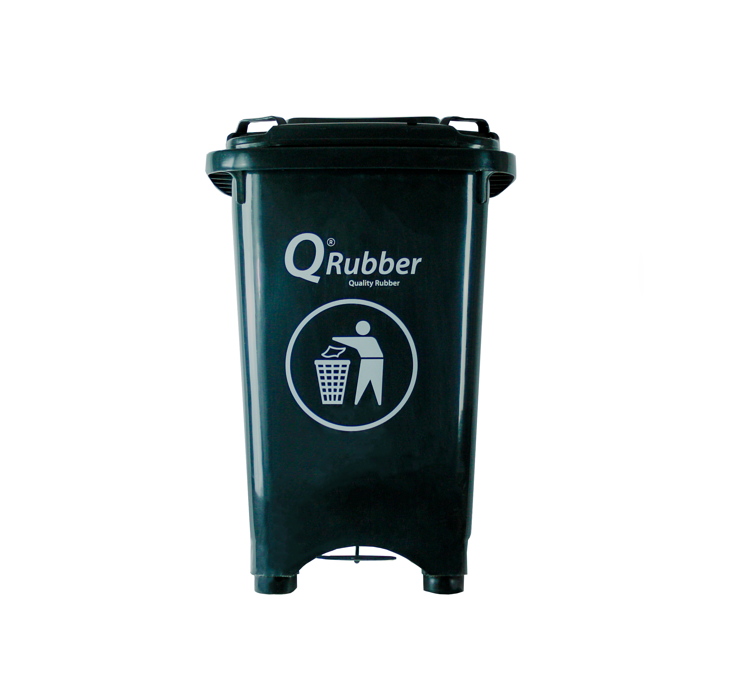 BASURERO CONTENEDOR BASURA 50 LTS CON PEDAL COLORES