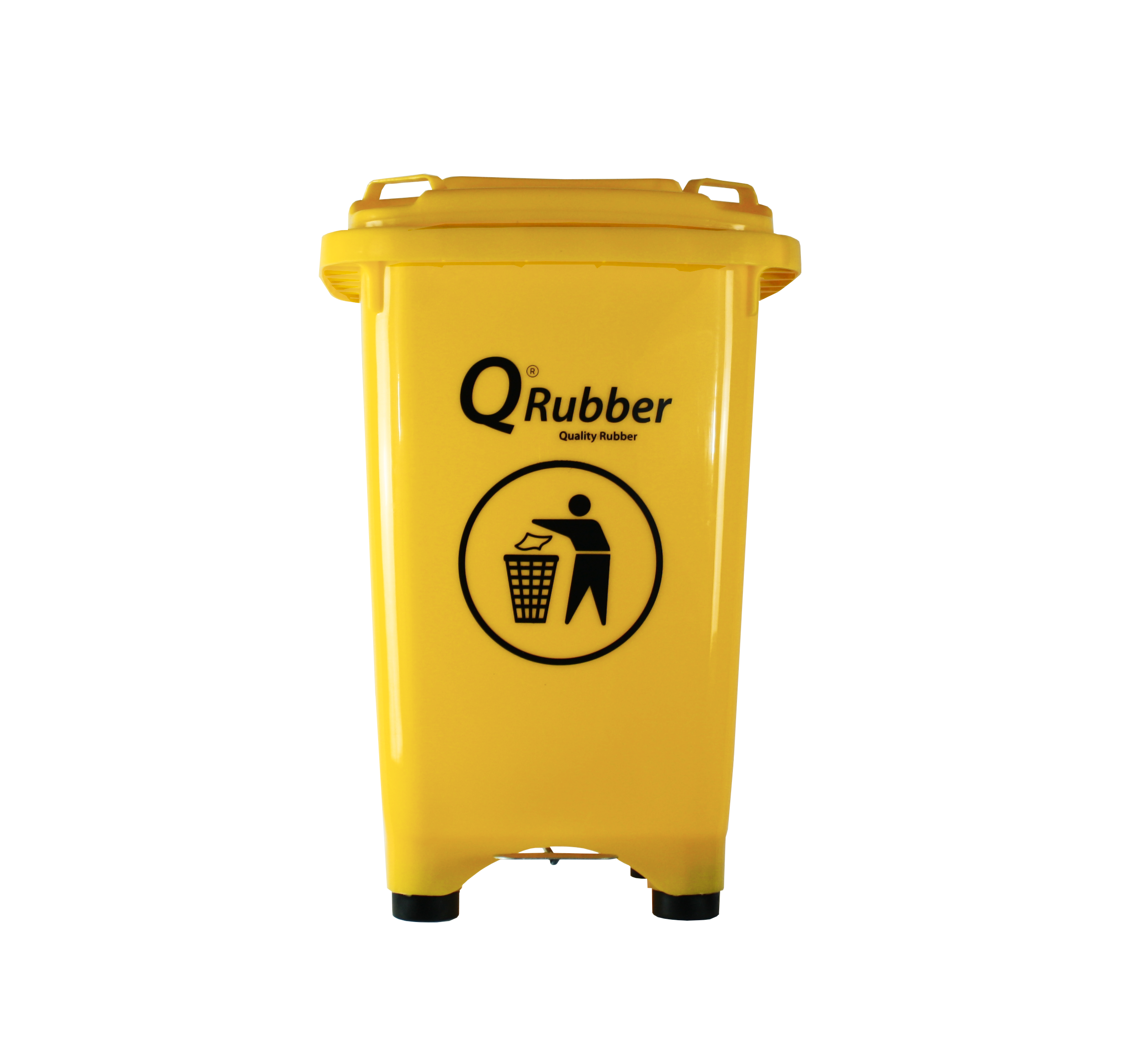 BASURERO CONTENEDOR BASURA 50 LTS CON PEDAL COLORES