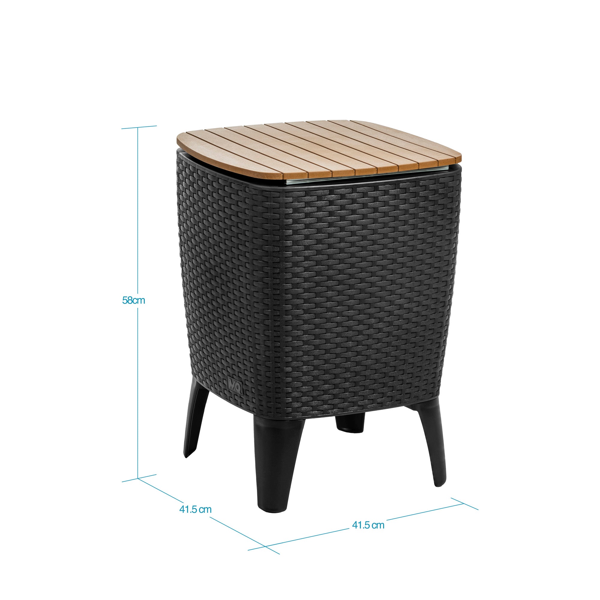 COOLER TABLE CAPRI NEGRO