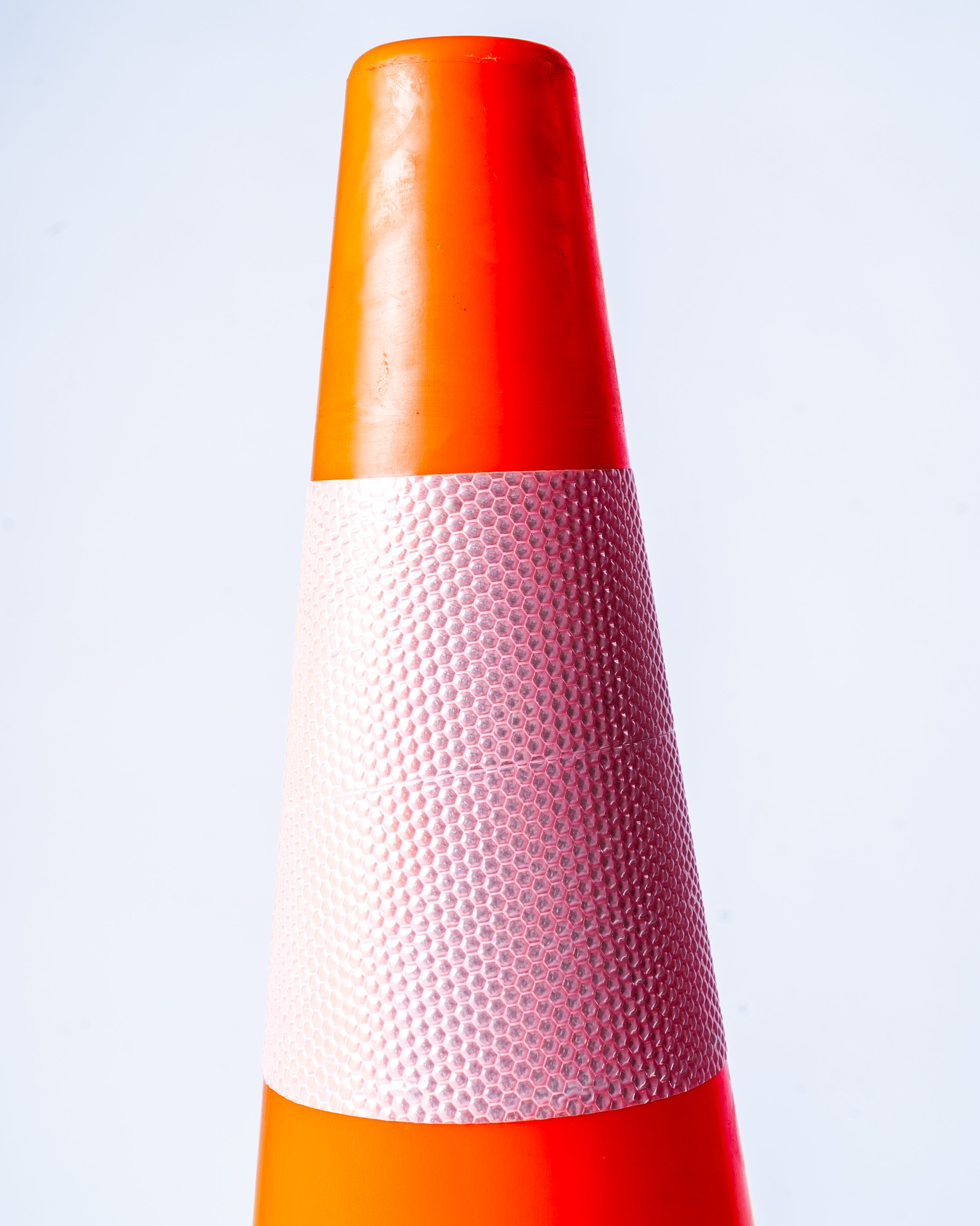 CONO PVC REFLECTIVO TRANSITO RUTA SEÑALIZACION 70 CM BASE NORMAL