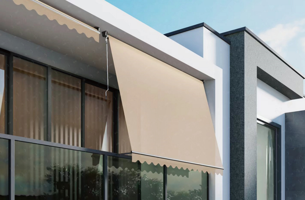 TOLDO BALCON BRAZO RETRACTIL CRUDO 2.0x2.5 mts