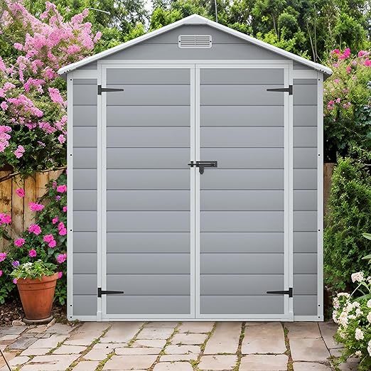 DEPOSITO PLÁSTICO JARDÍN GRIS 1.86 m2