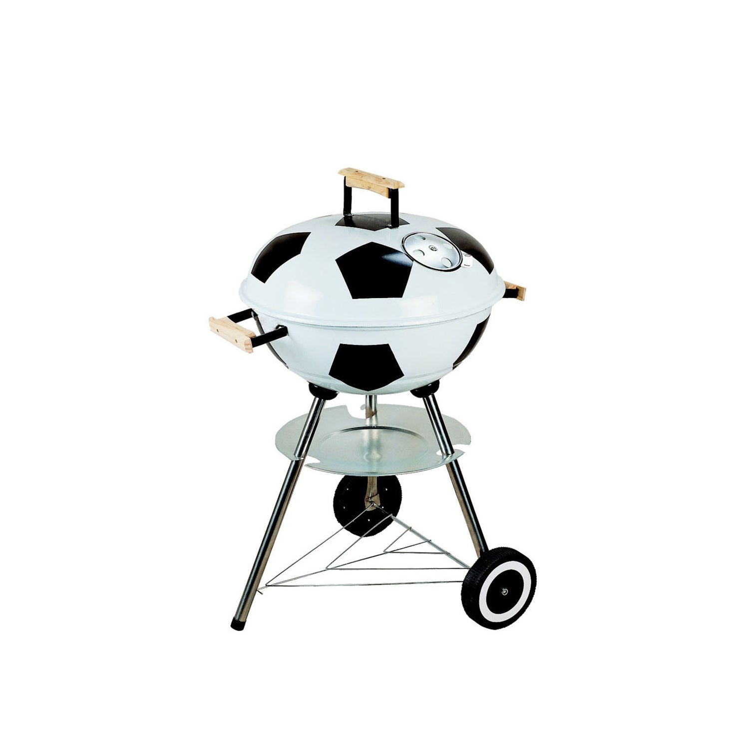 PARRILLA PORTATIL ESTADIO CON RUEDAS