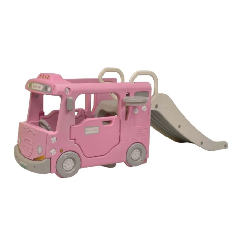 TOBOGAN AUTOBUS ROSADO