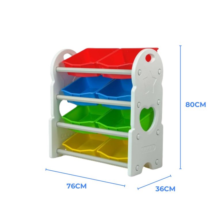 ESTANTE INFANTIL ORGANIZADOR DE JUGUETES