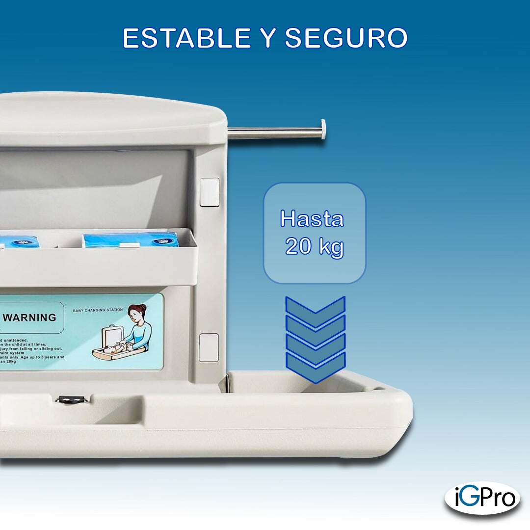 ESTACION PARA CAMBIAR PAÑALES