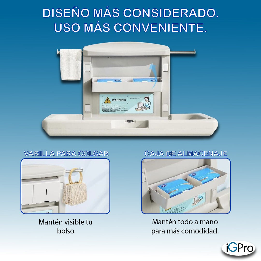 ESTACION PARA CAMBIAR PAÑALES