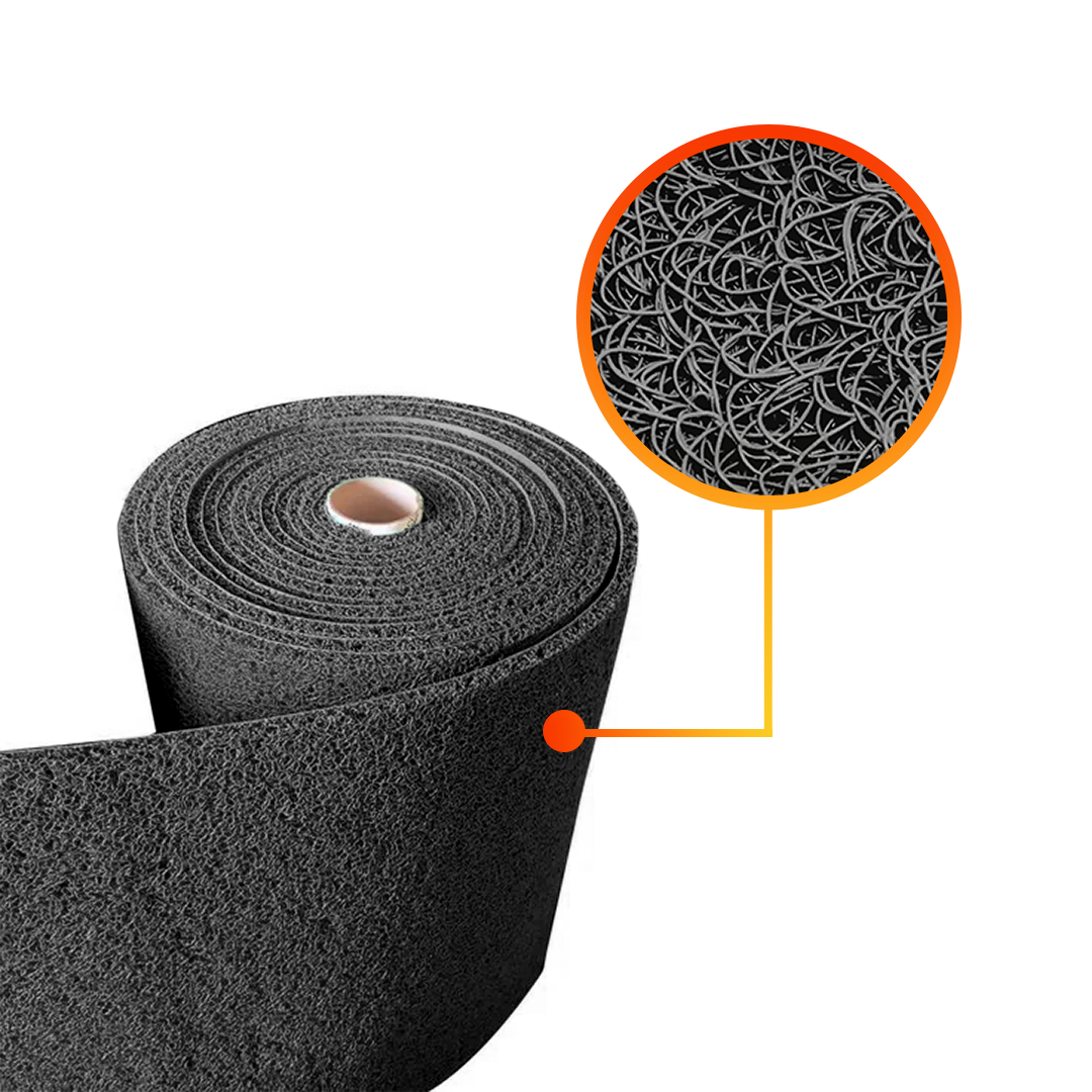 PISO RULO PVC GRIS ML