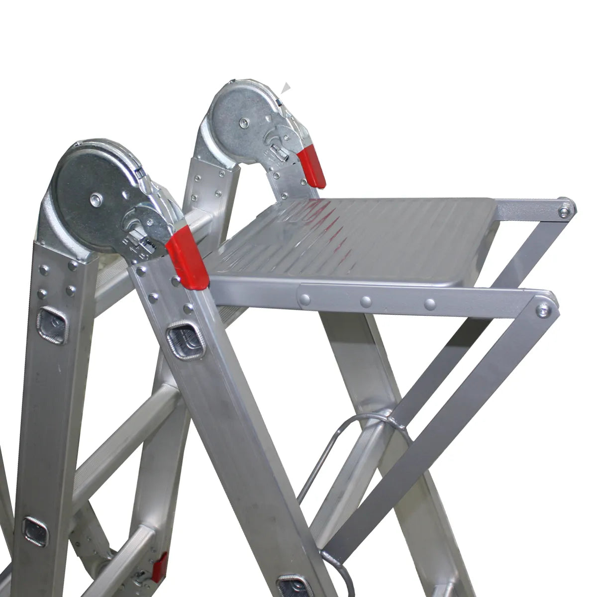 PLATAFORMA DE TRABAJO PARA ESCALERA ALUMINIO MULTIUSO ESTRIADA