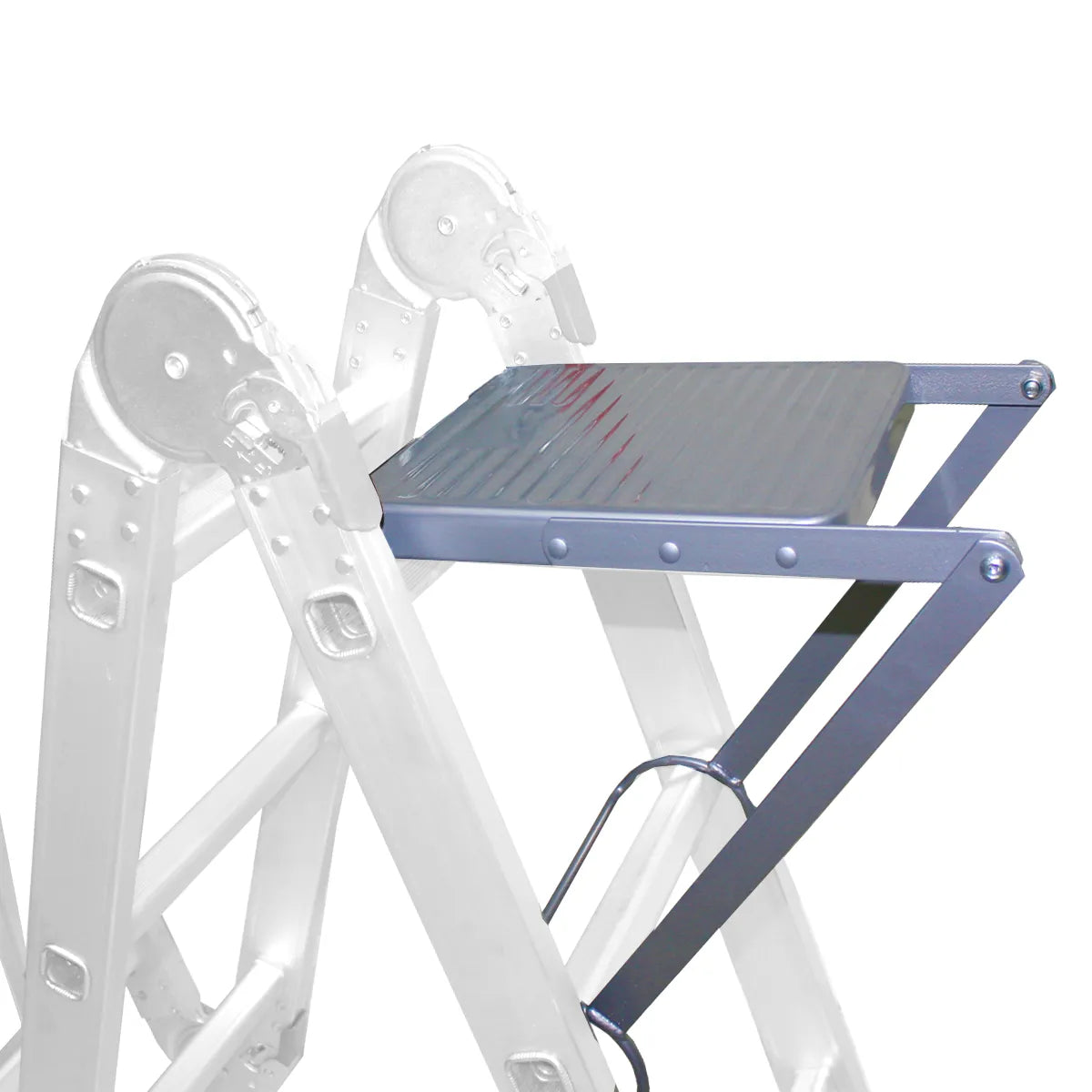 PLATAFORMA DE TRABAJO PARA ESCALERA ALUMINIO MULTIUSO ESTRIADA