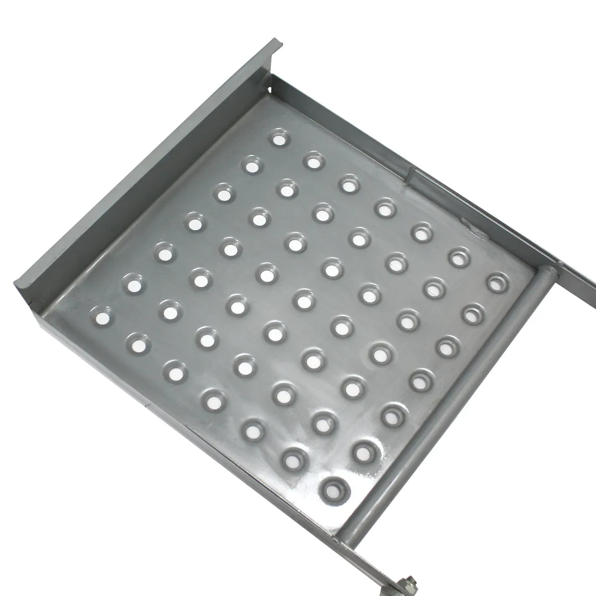 PLATAFORMA DE TRABAJO PARA ESCALERA ALUMINIO MULTIUSO ORIFICIO