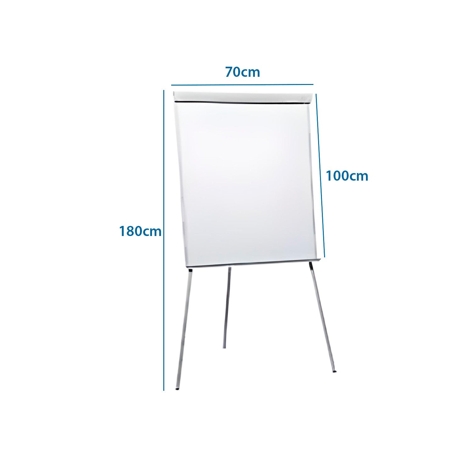 PAPELÓGRAFO PIZARRA MAGNÉTICA ATRIL 70x100 CM BLANCO