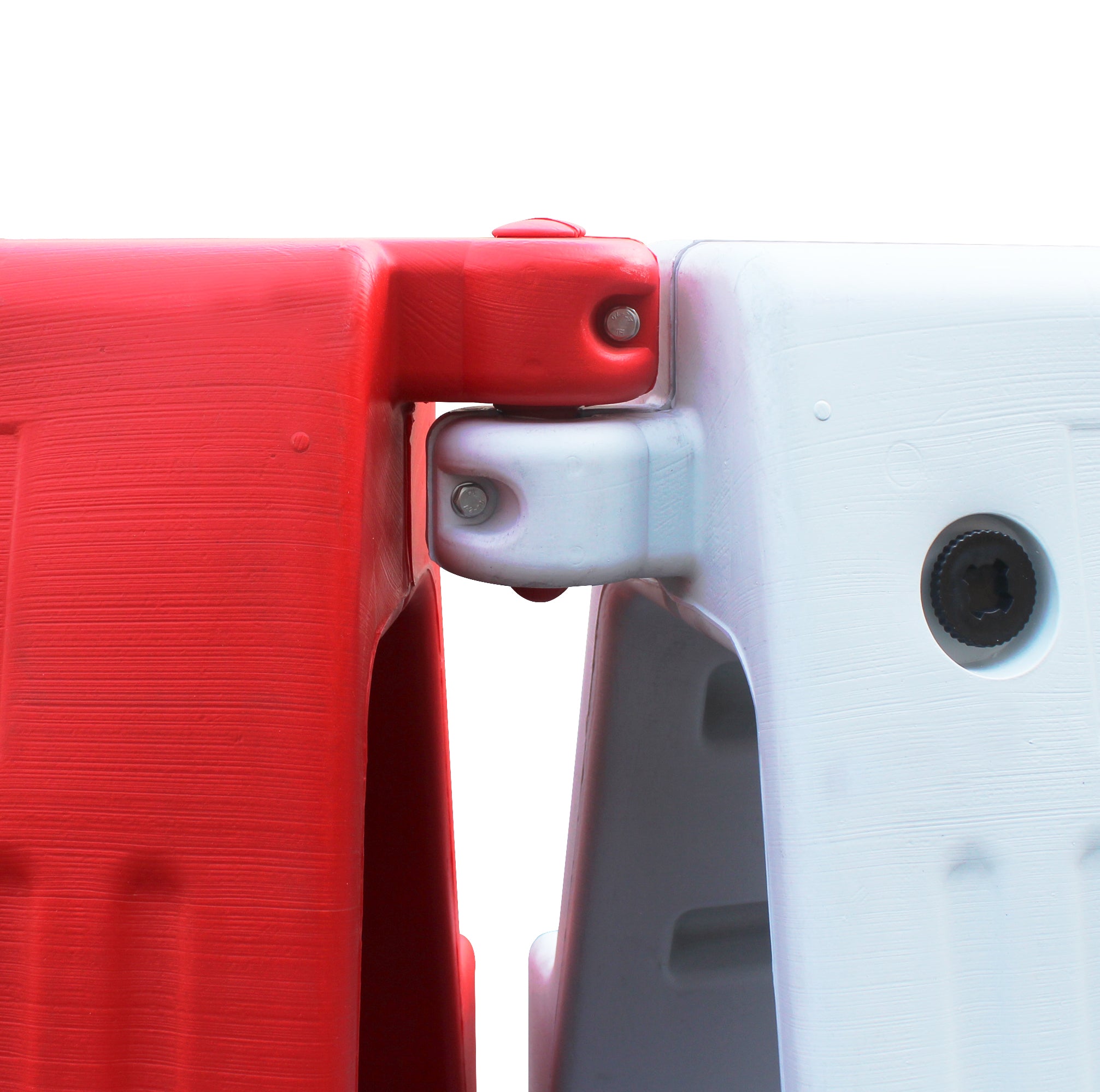 BARRERA PLASTICA CANALIZADOR VIAL NEW JERSEY APILABLE BLANCA