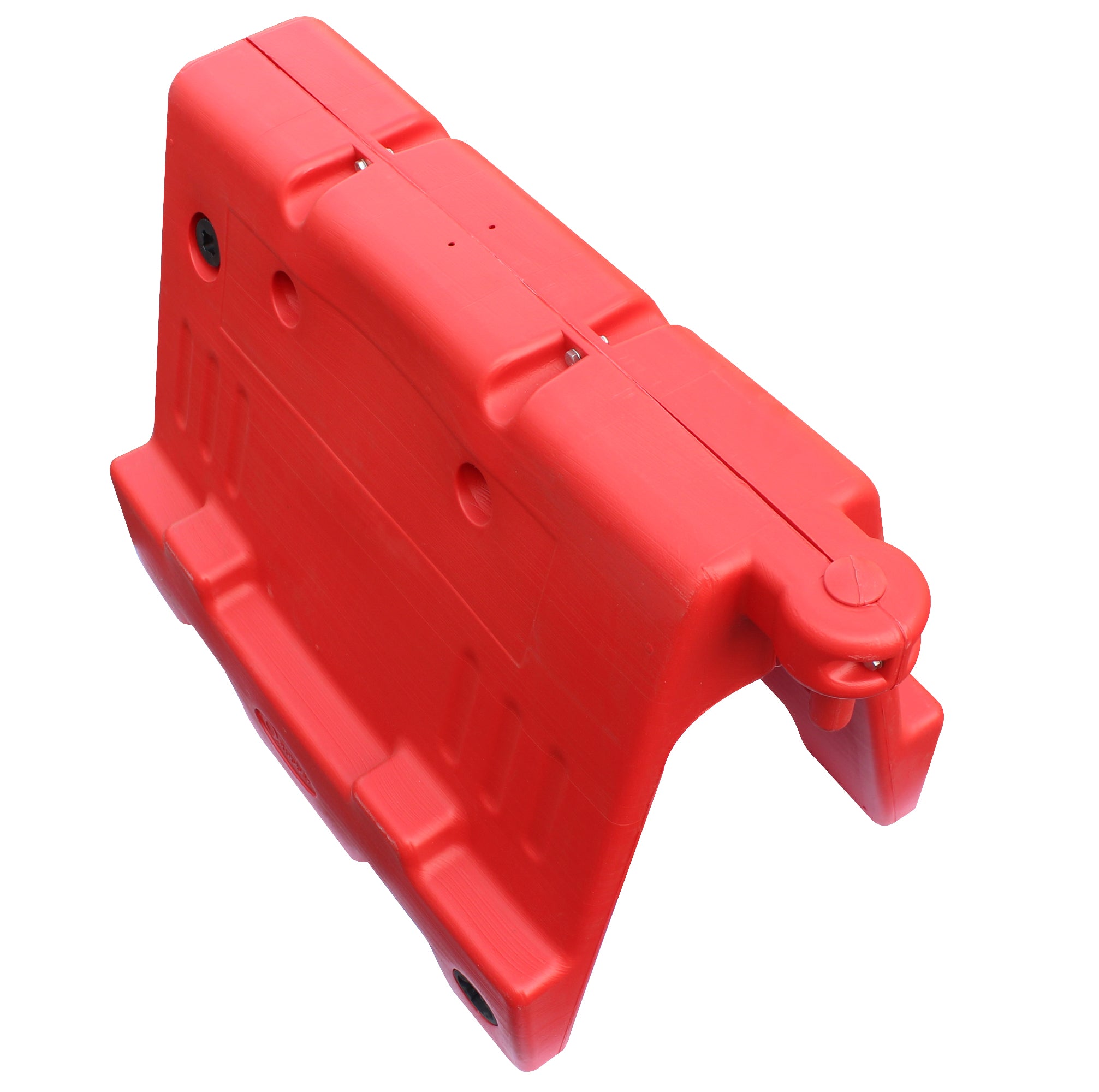 BARRERA PLASTICA CANALIZADOR VIAL NEW JERSEY APILABLE ROJA