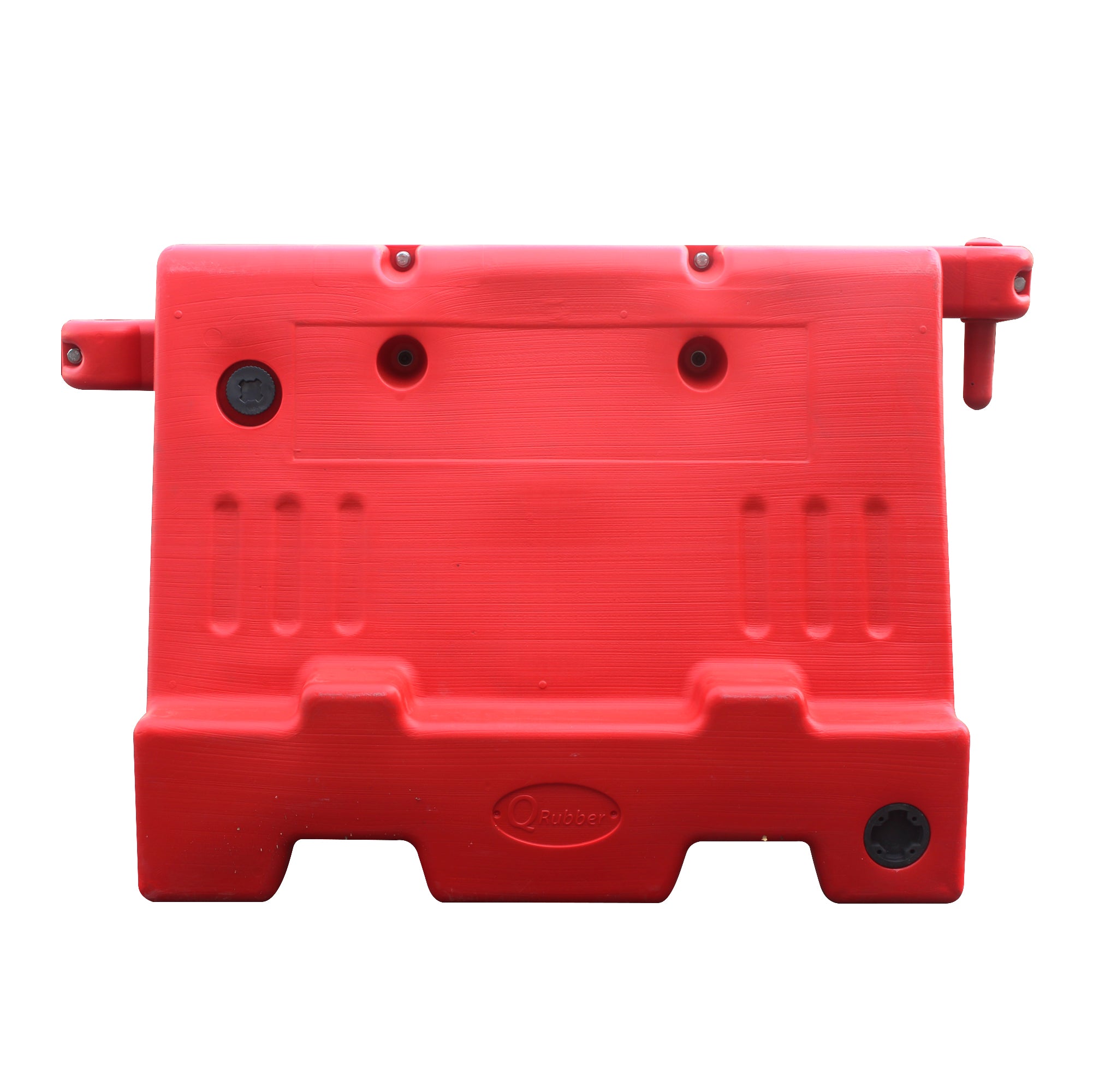 BARRERA PLASTICA CANALIZADOR VIAL NEW JERSEY APILABLE ROJA