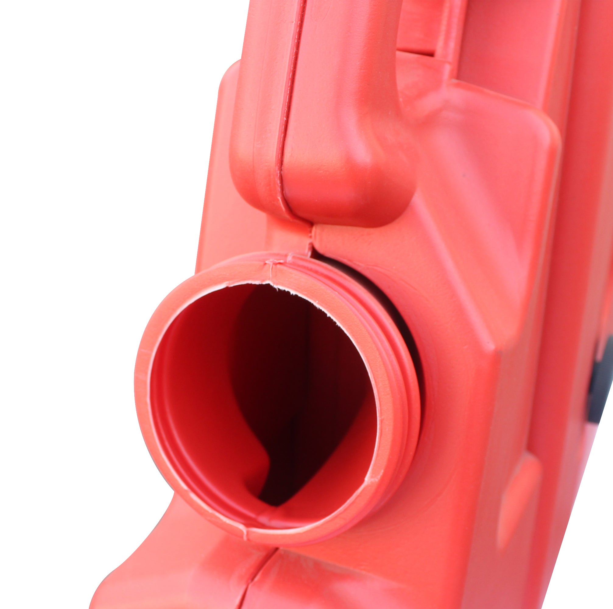 BARRERA CANALIZADORA DELIMITADORA PLASTICA SEGURIDAD EXPANDIBLE 2,35 MTS ROJA