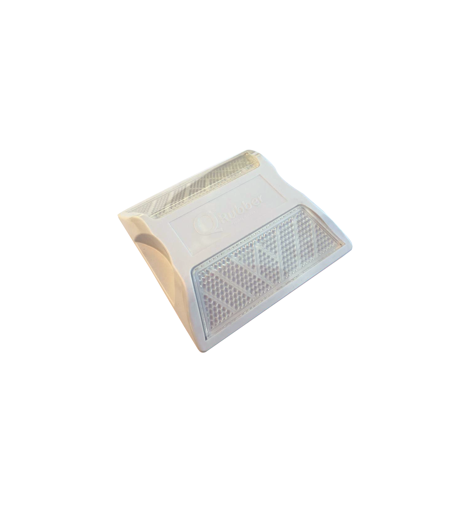 TACHA DEMARCACIÓN DOBLE REFLECTIVO BLANCA