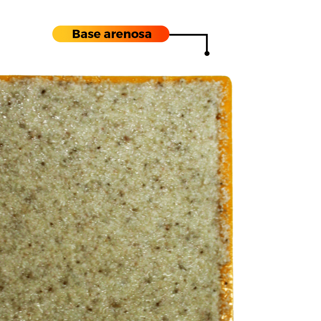 TACHA DEMARCACIÓN DOBLE REFLECTIVO AMARILLA