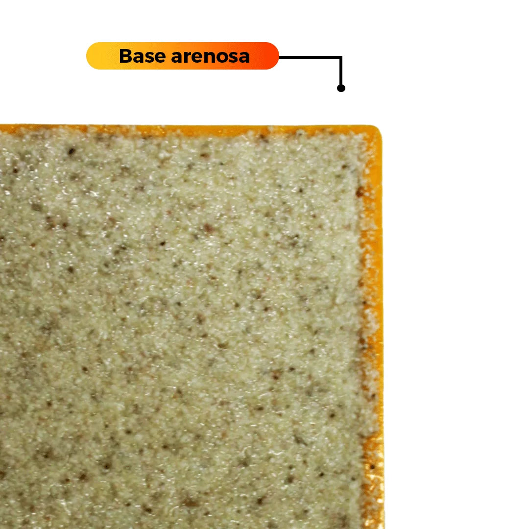 TACHA VIAL 10x10x2 CM DOBLE REFLECTIVO ROJO CON BASE ARENOSA