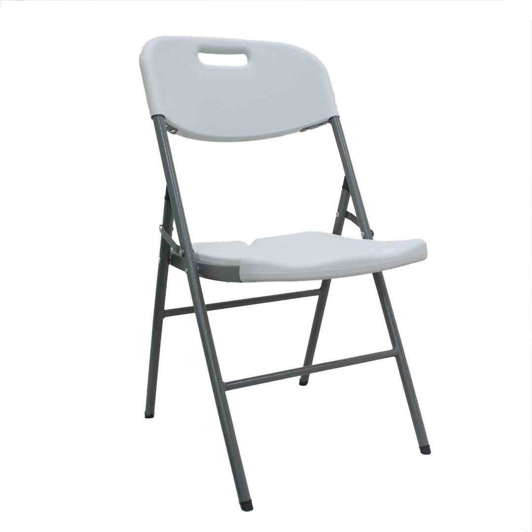 SILLA PLEGABLE QRUBBER BLANCA