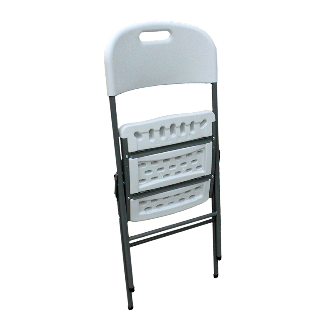 SILLA PLEGABLE QRUBBER BLANCA