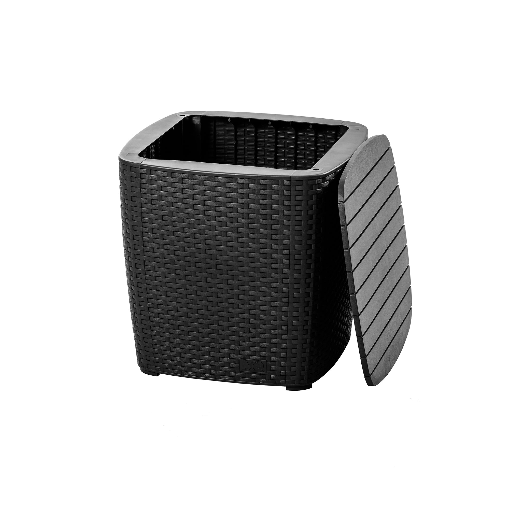 JUEGO LIVING SOFA RATAN CAPRI COMFORT COLOR GRIS GRAFITO