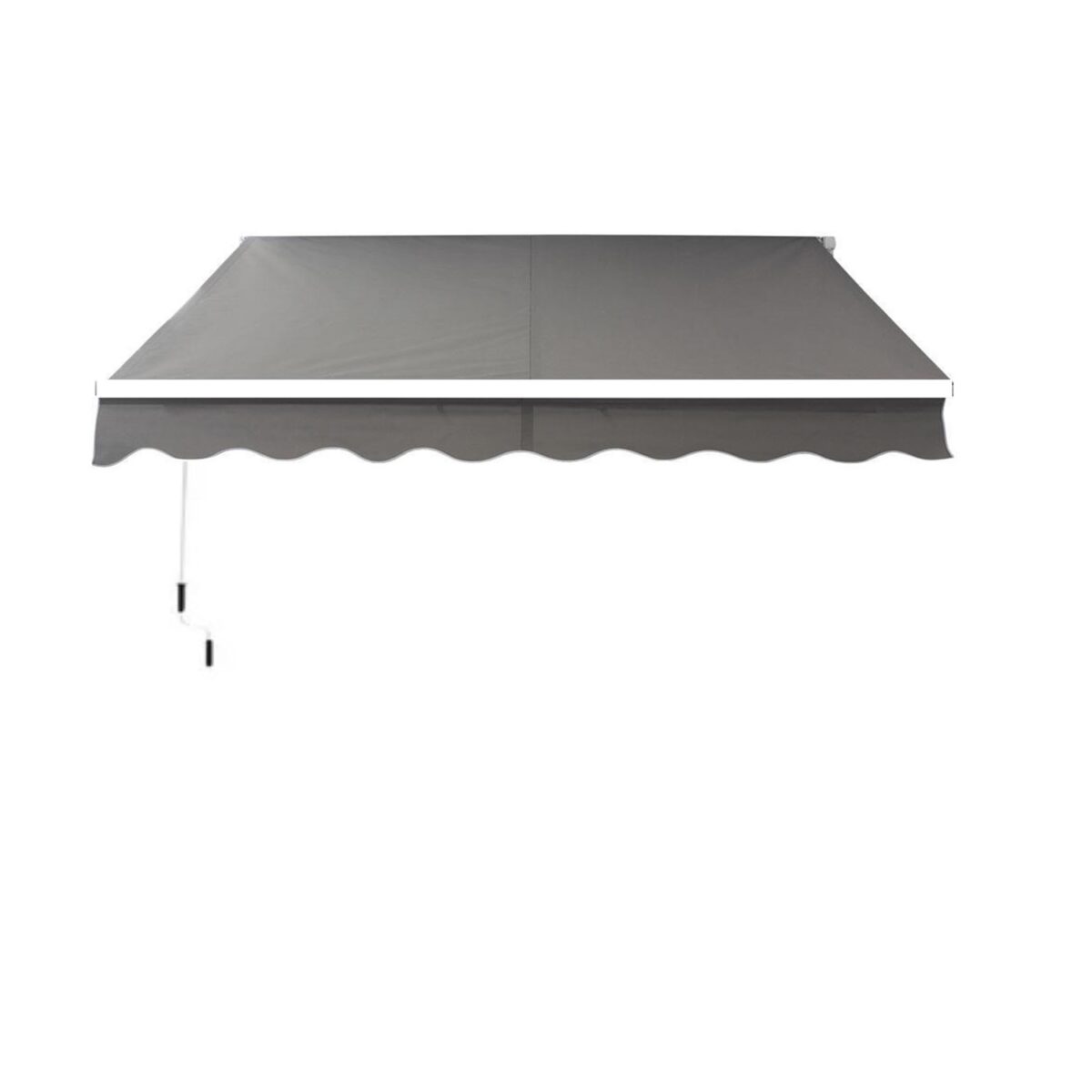 TOLDO BRAZO RETRÁCTIL TERRAZA GRIS 2x1.5mt