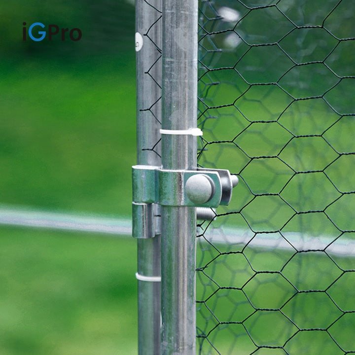 GALLINERO ACERO GALVANIZADO 4x4mt