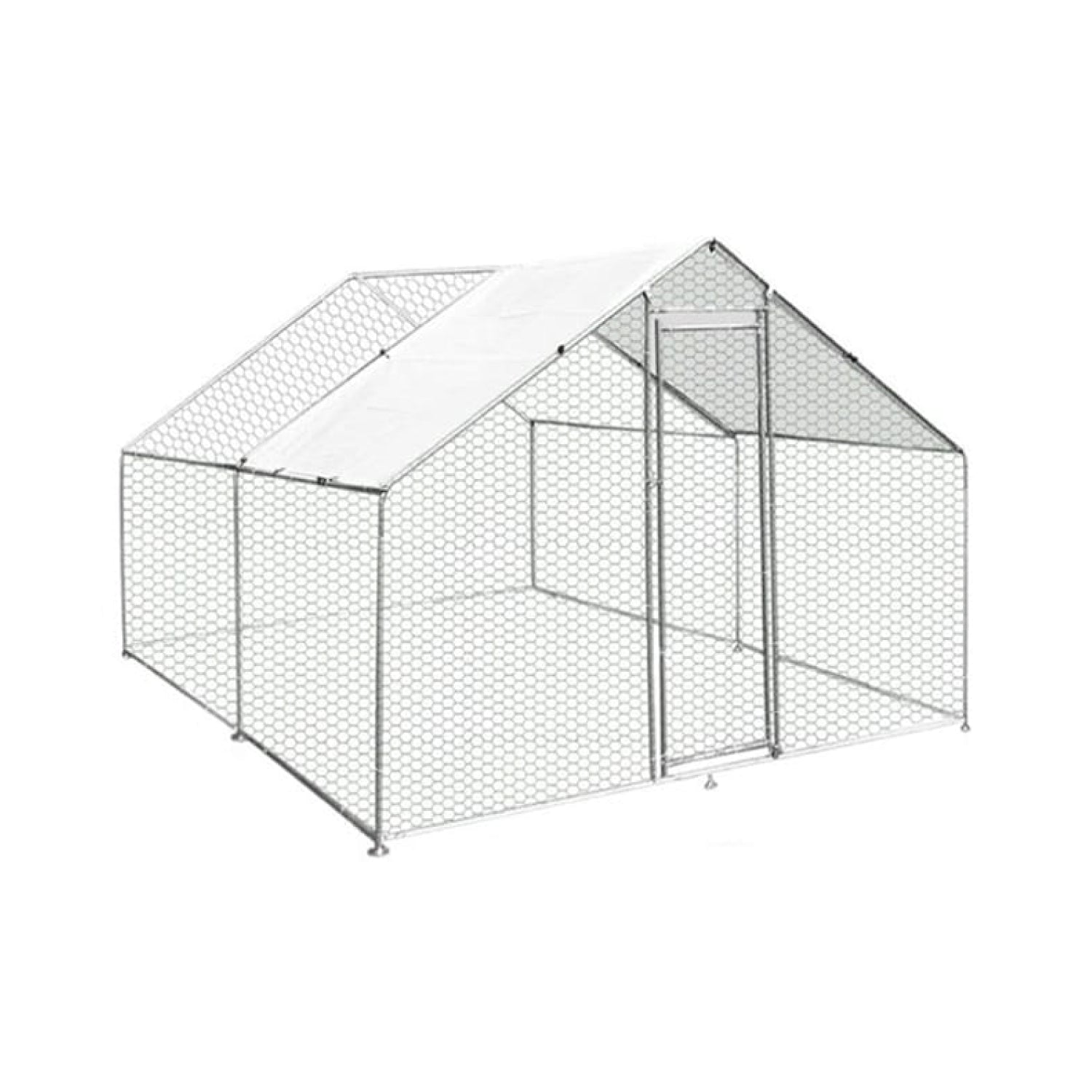 GALLINERO ACERO GALVANIZADO 4x4mt