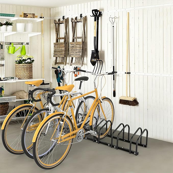 PORTABICICLETAS METÁLICO 5 BICICLETAS