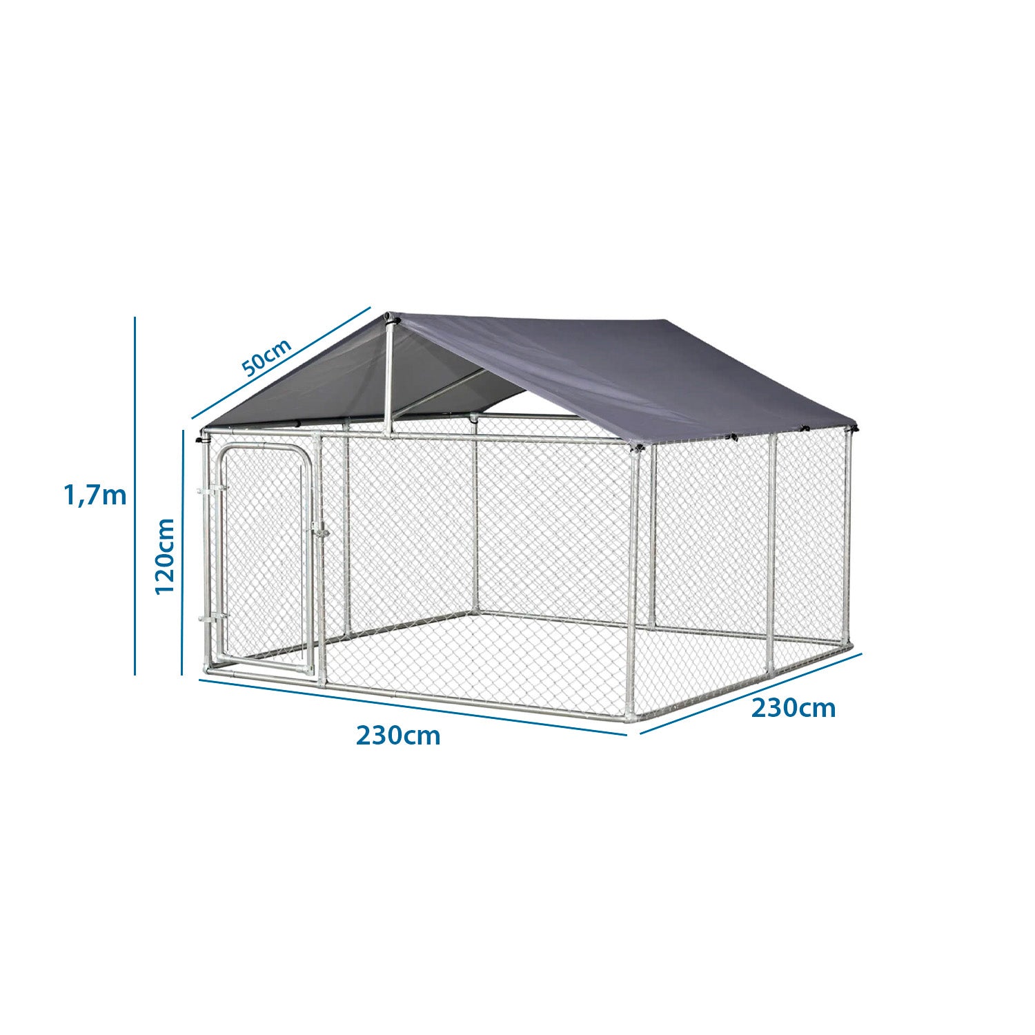 CANIL CON TECHO PARA MASCOTAS