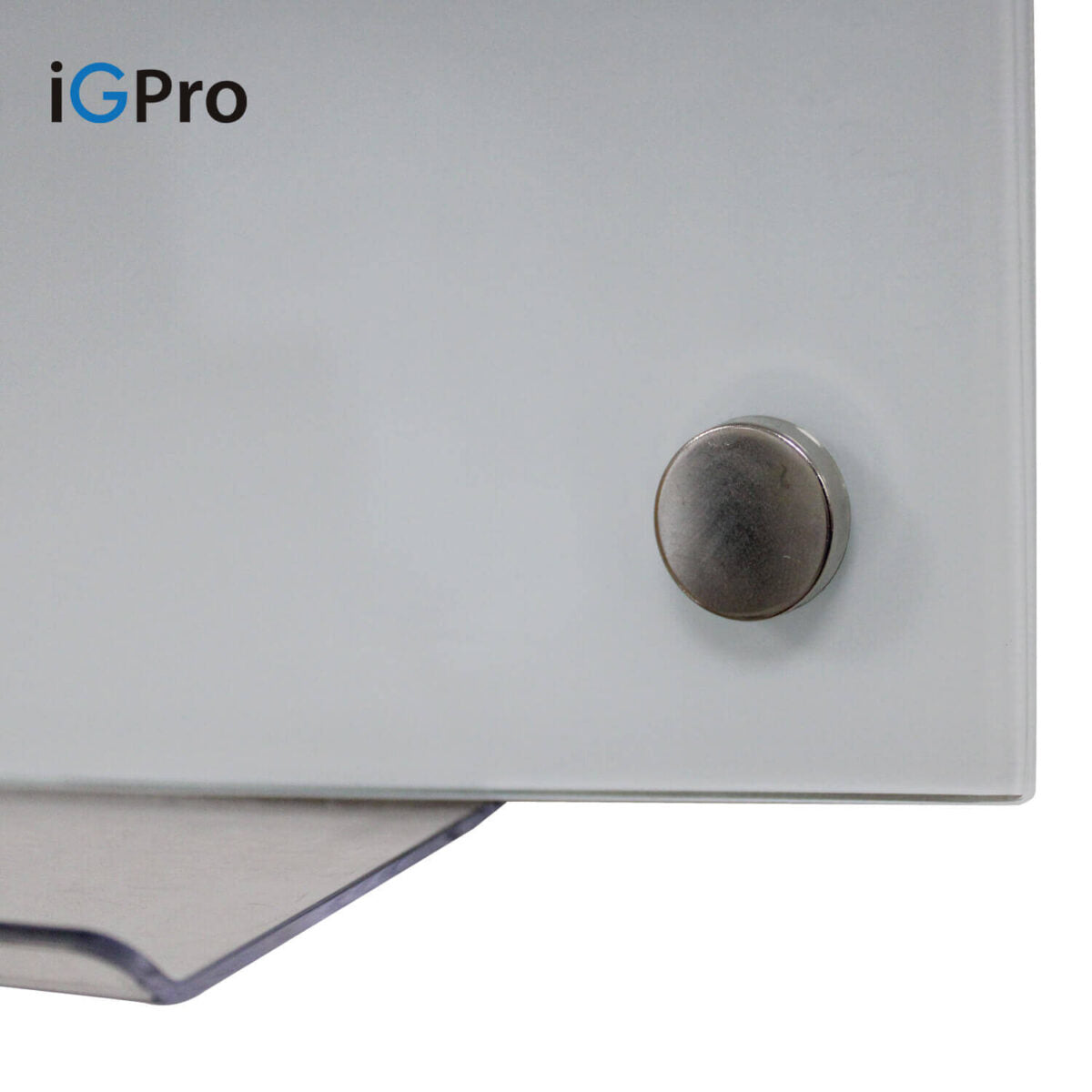 PIZARRA MAGNÉTICA VIDRIO TEMPLADO BLANCO "GLASS PRO" 90x120cm