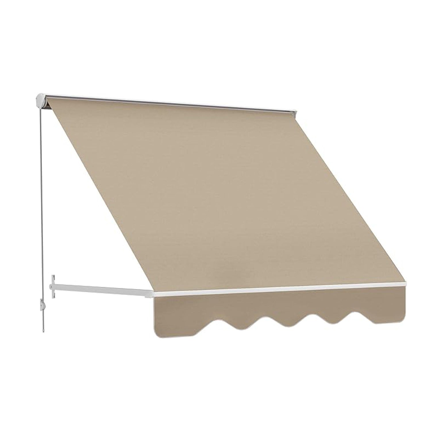 TOLDO BALCON BRAZO RETRACTIL CRUDO 2.5x2.5 mts
