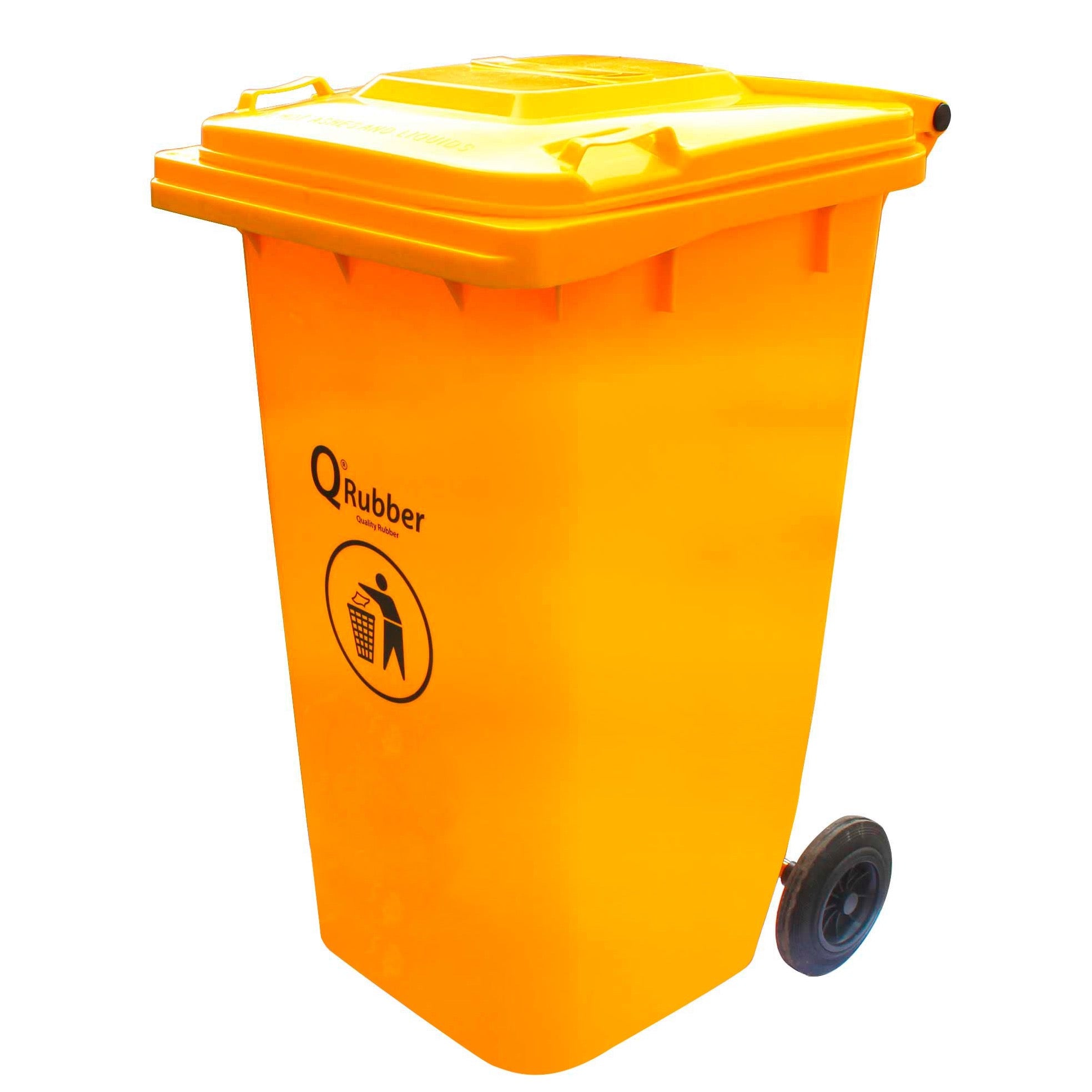 CONTENEDOR BASURA BASURERO 120 LTS COLORES