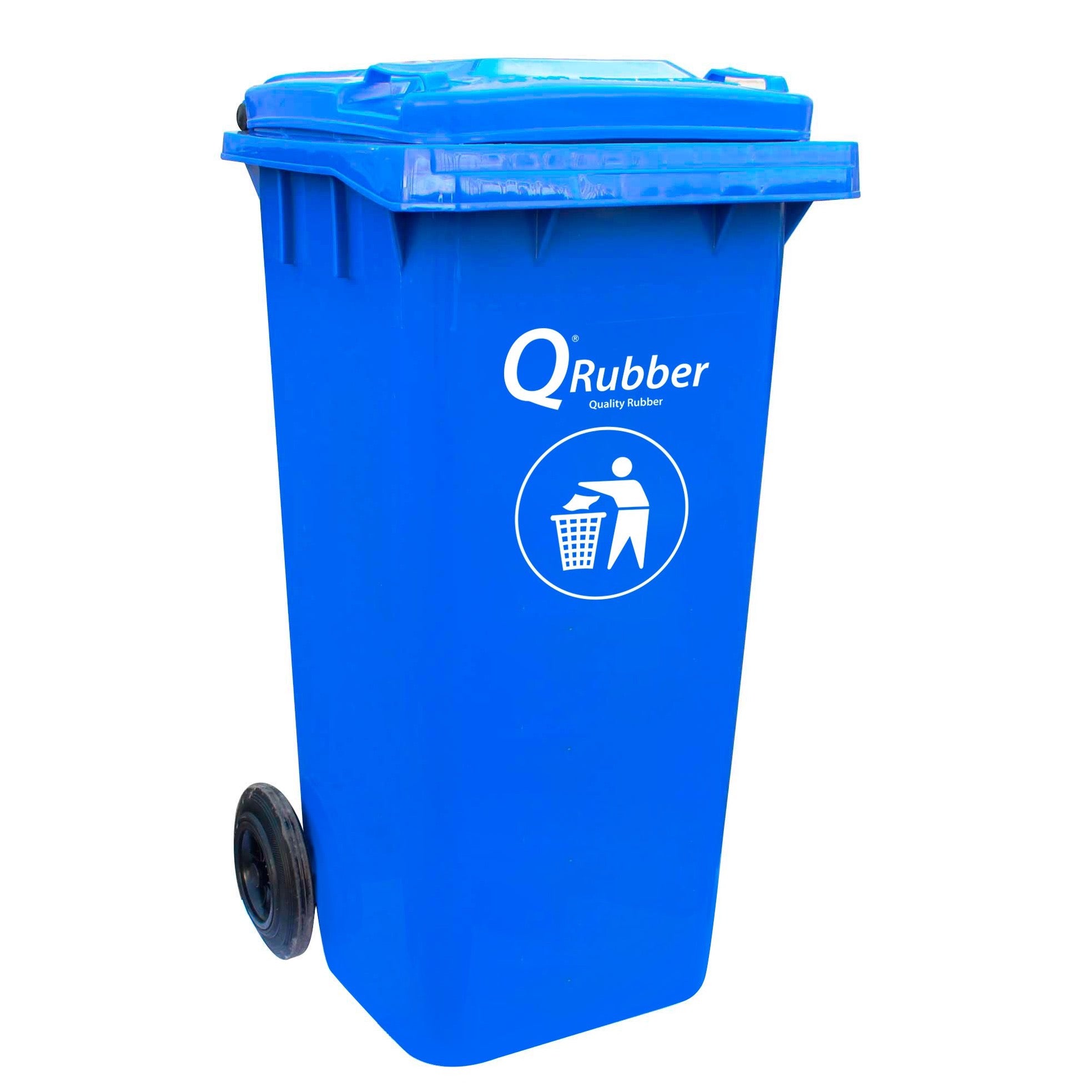 CONTENEDOR BASURA BASURERO 120 LTS COLORES