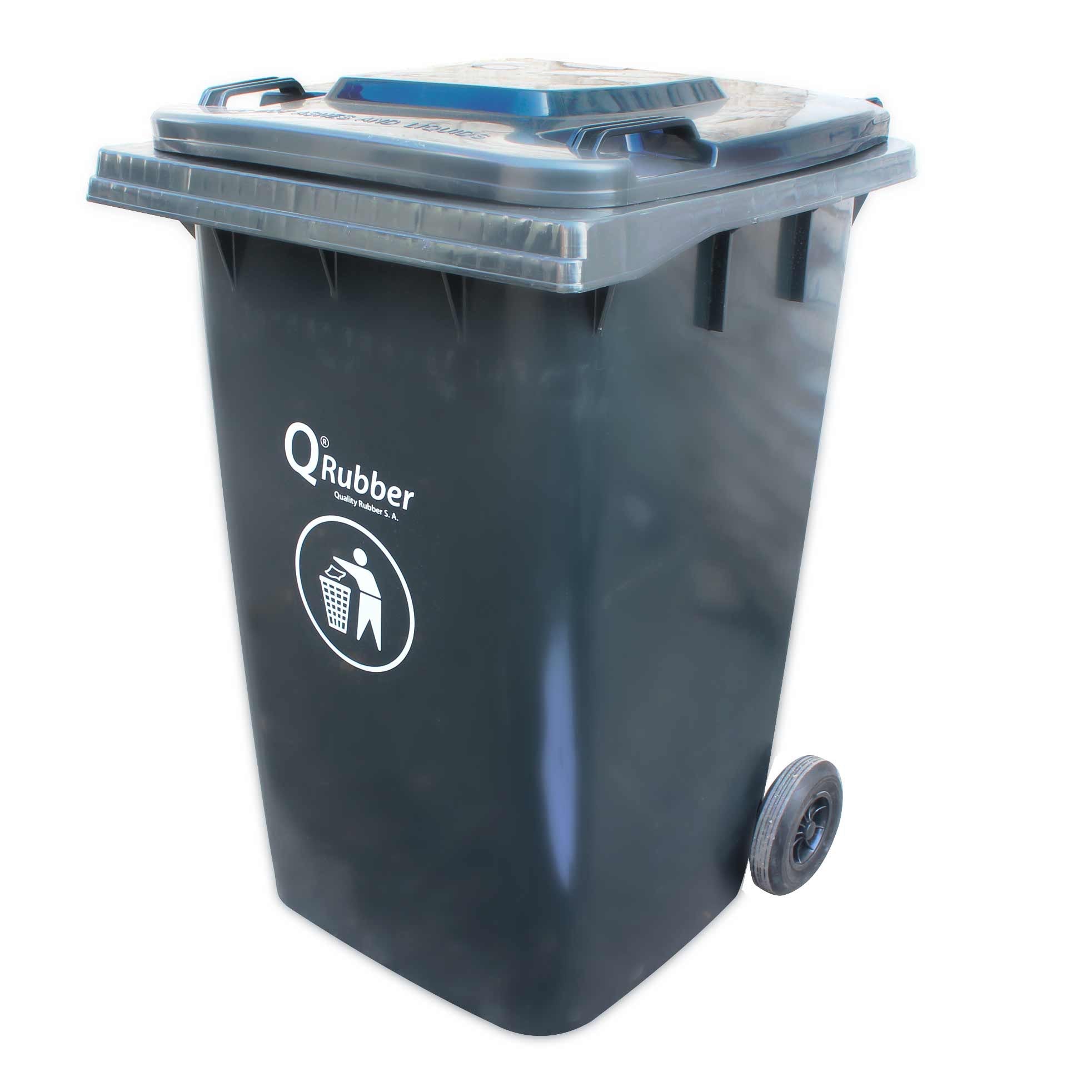 CONTENEDOR BASURA BASURERO 360 LTS COLORES