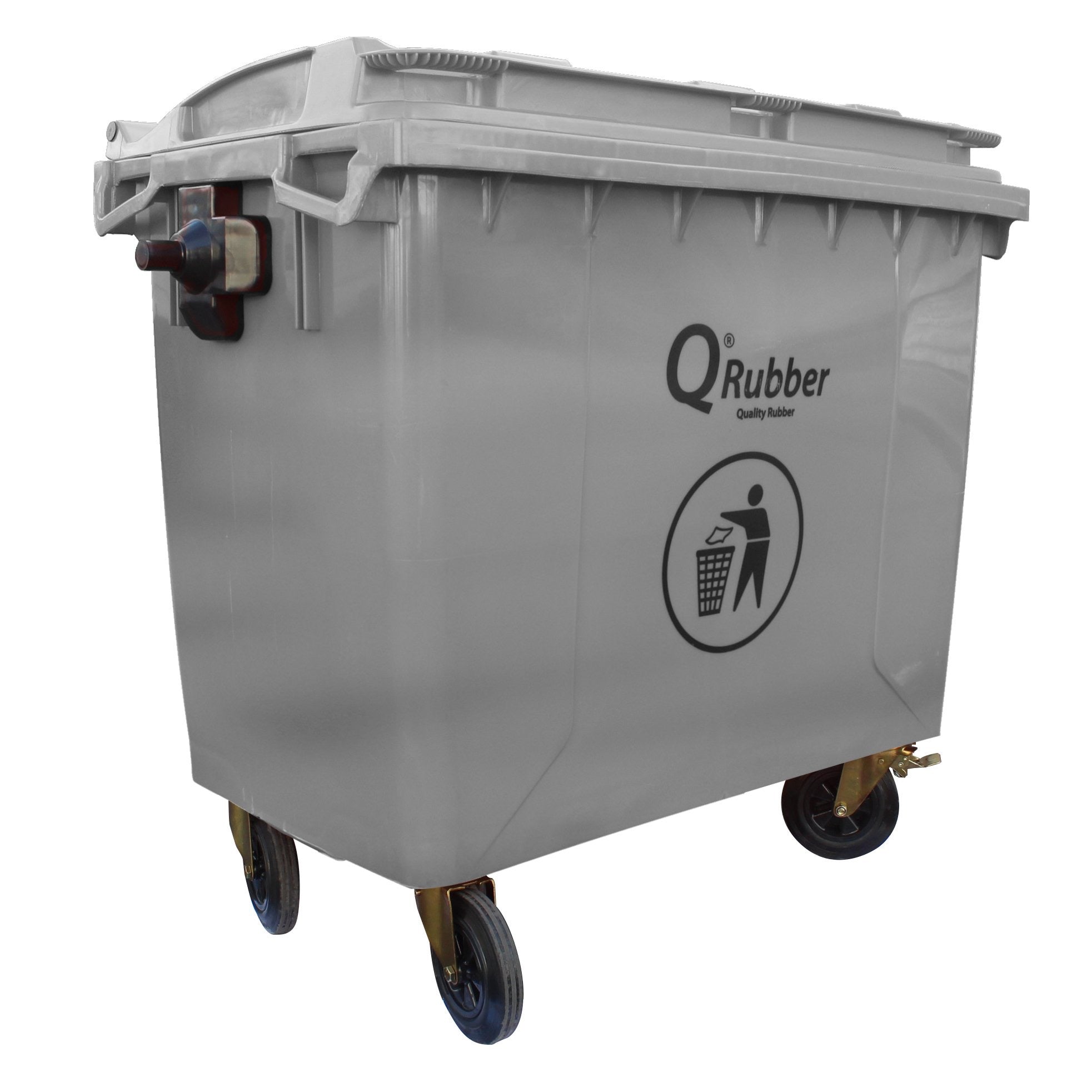 CONTENEDOR BASURA BASURERO 660 LTS COLORES