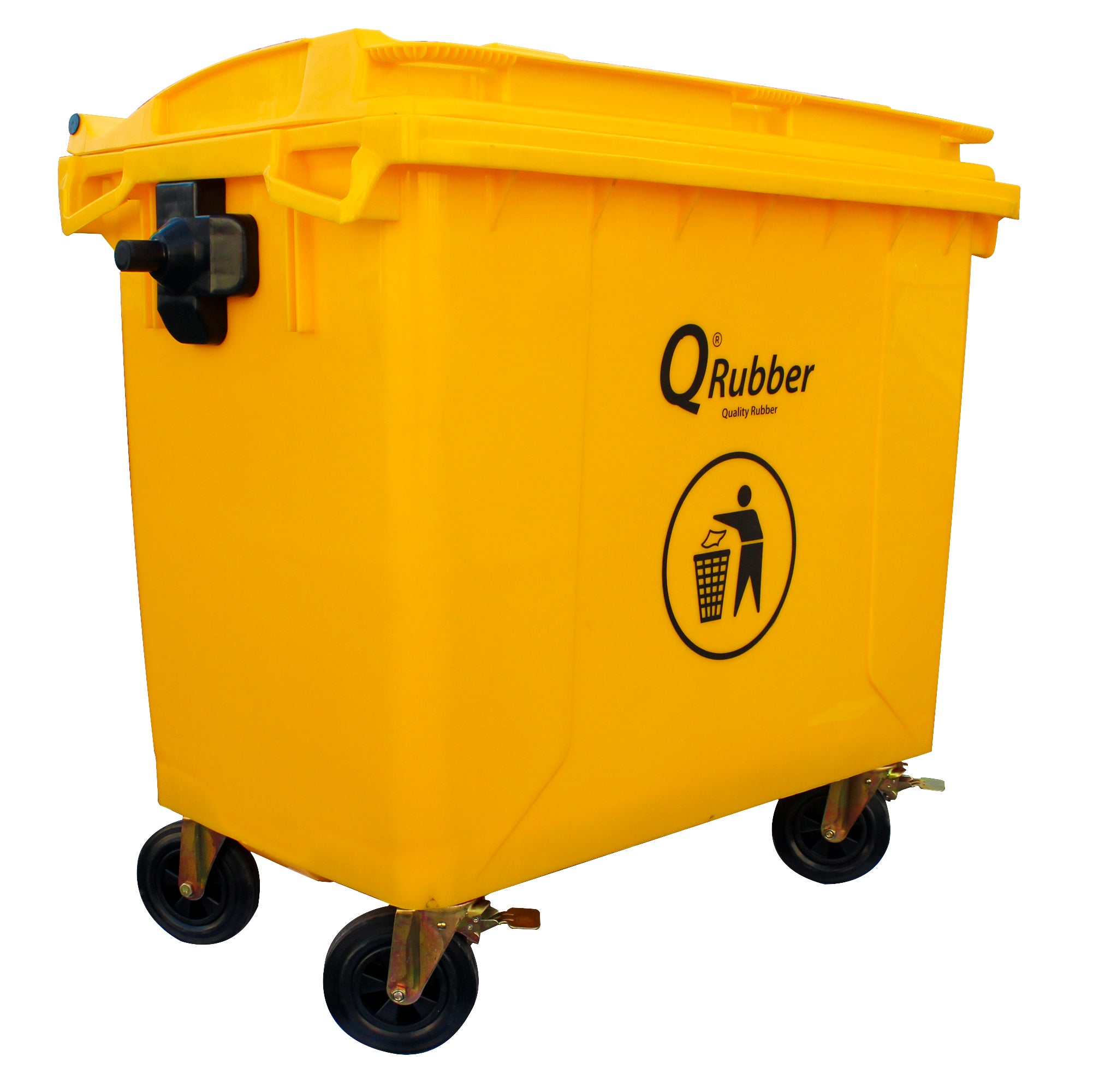 CONTENEDOR BASURA BASURERO 660 LTS COLORES