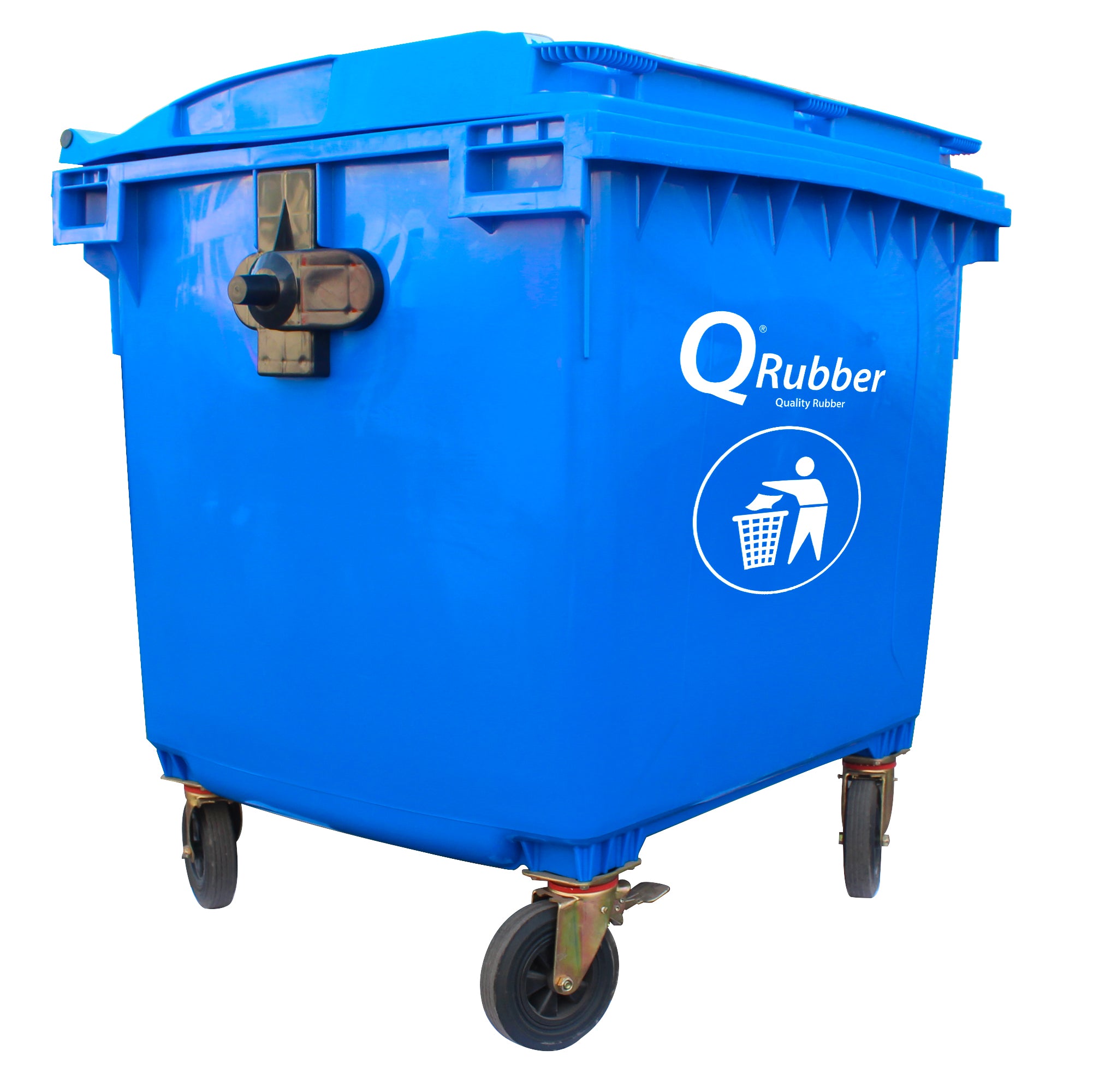 CONTENEDOR BASURA BASURERO 660 LTS COLORES