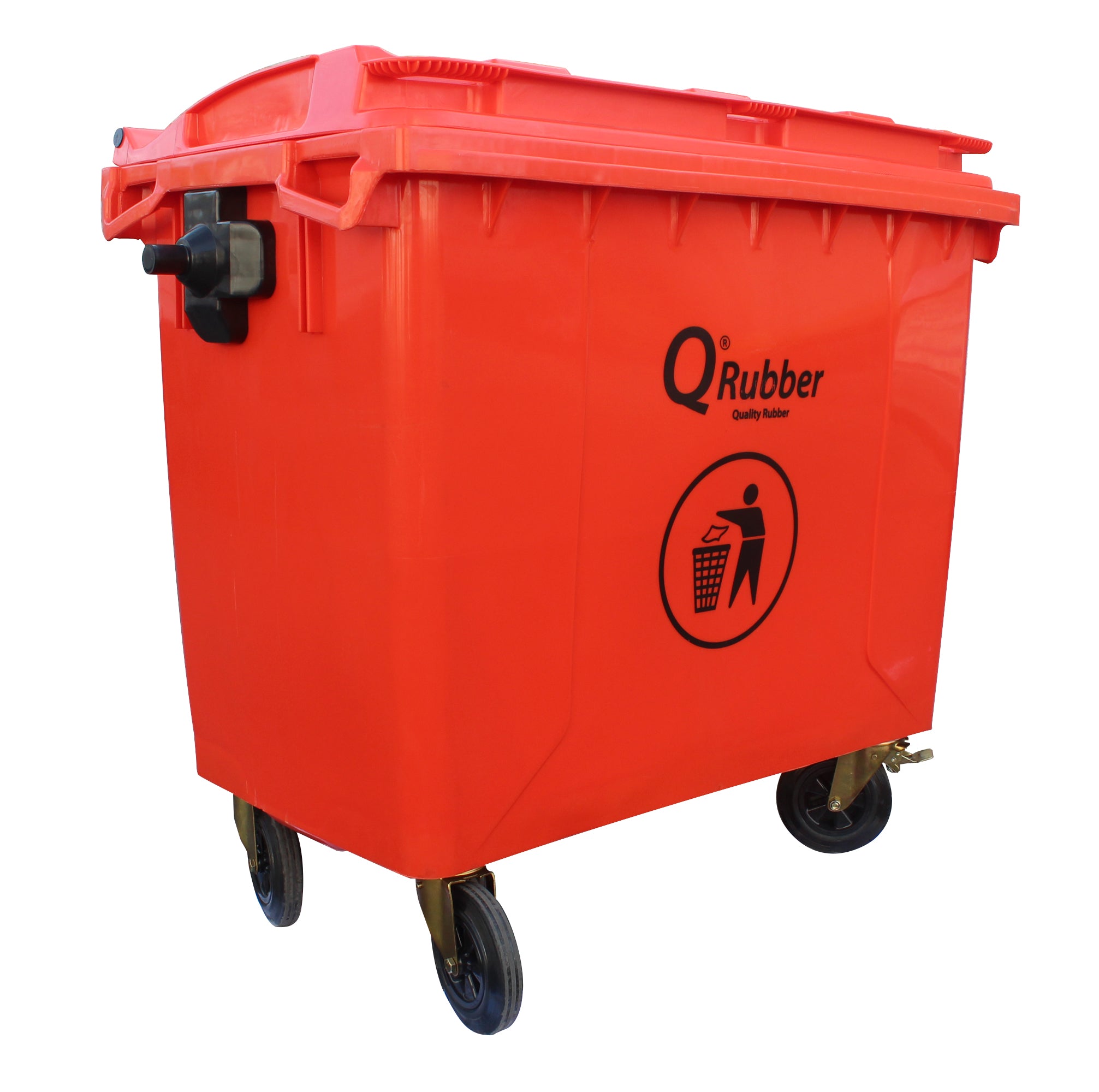 CONTENEDOR BASURA BASURERO 660 LTS COLORES