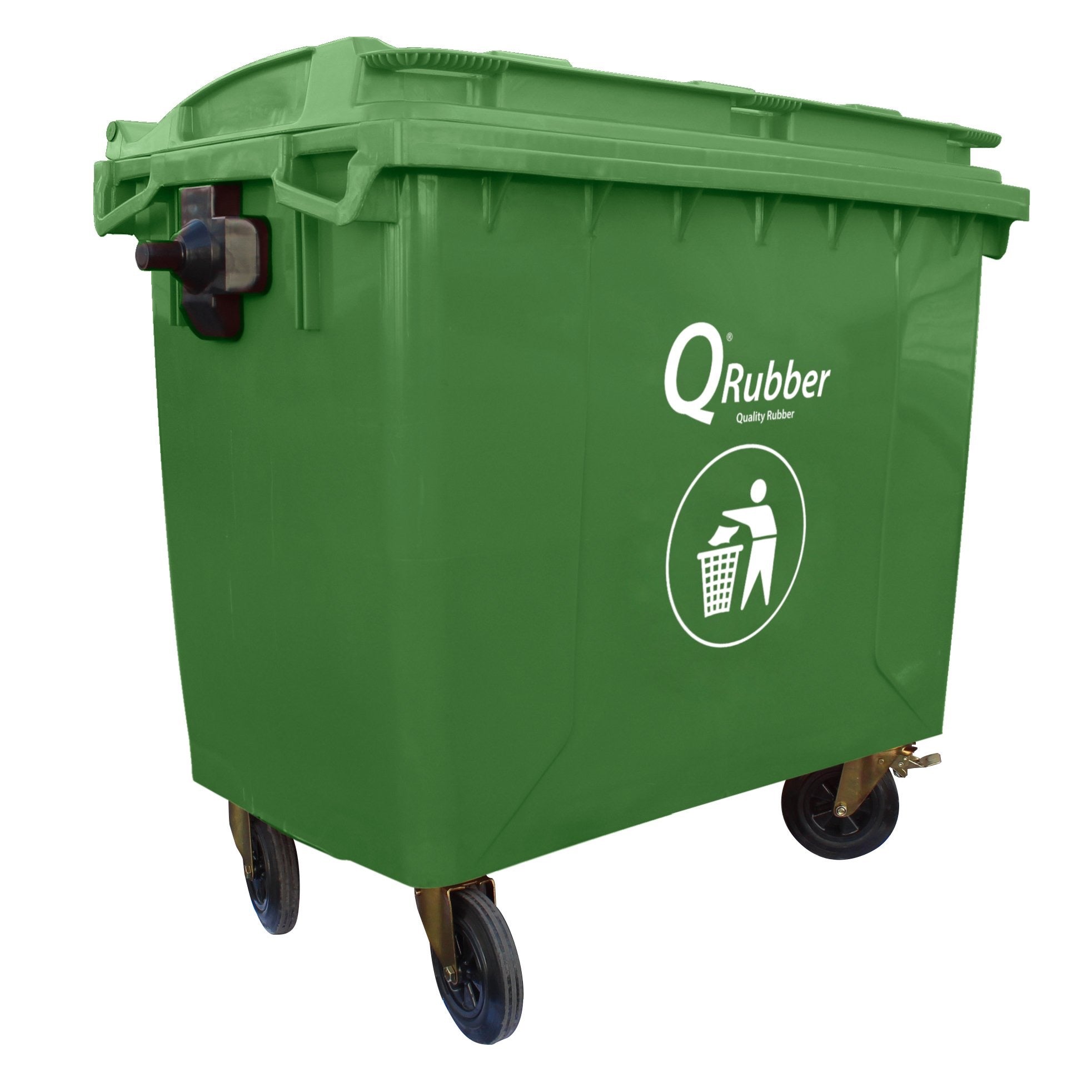 CONTENEDOR BASURA BASURERO 660 LTS COLORES