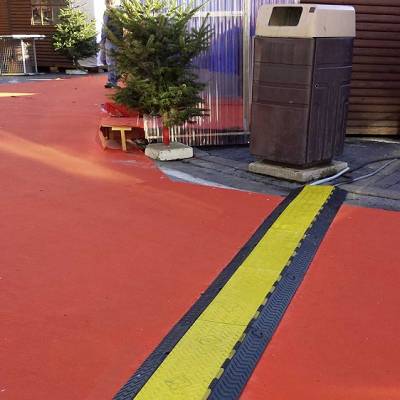 PROTECTOR CABLES Y MANGUERAS DE 2 CANALES