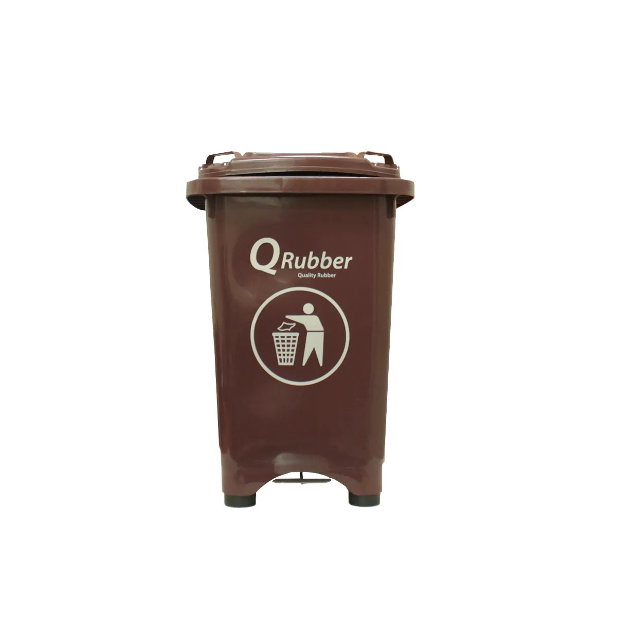 CONTENEDOR BASURA BASURERO 50 LTS CON PEDAL COLORES