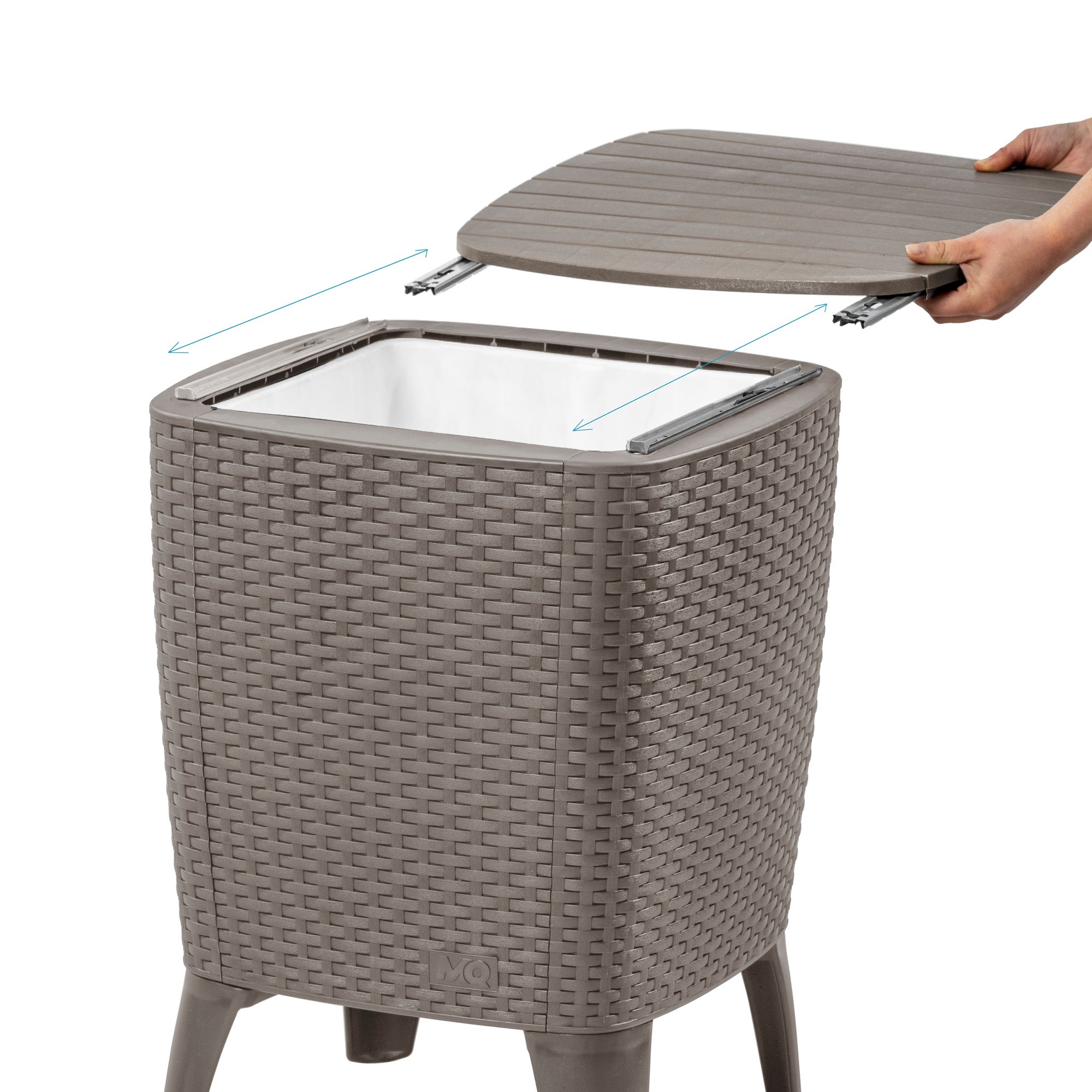 COOLER TABLE CAPRI TAUPE