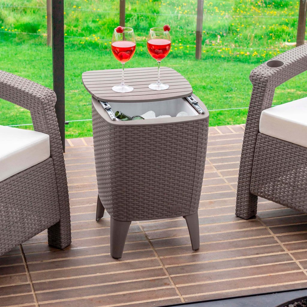 COOLER TABLE CAPRI TAUPE