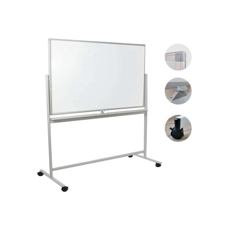 PIZARRA CLASSIC MOVIL MAGNETICA DOBLE CARA 100x200 CM